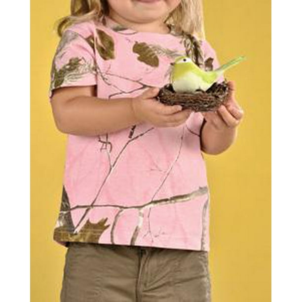 Buck Wear Purple Hunter Girl Girl's Shirt Kid's Realtree Pink Camo Camouflage 